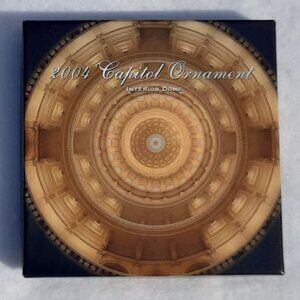 Texas Capitol Ornament 2004 VTG Interior Dome